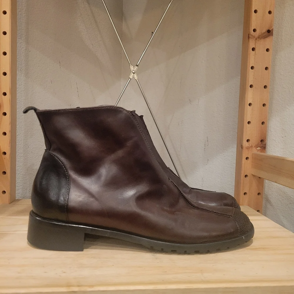 Maggie's Shoes Made in Italy Leather Boots 39 - Picture 2 of 9